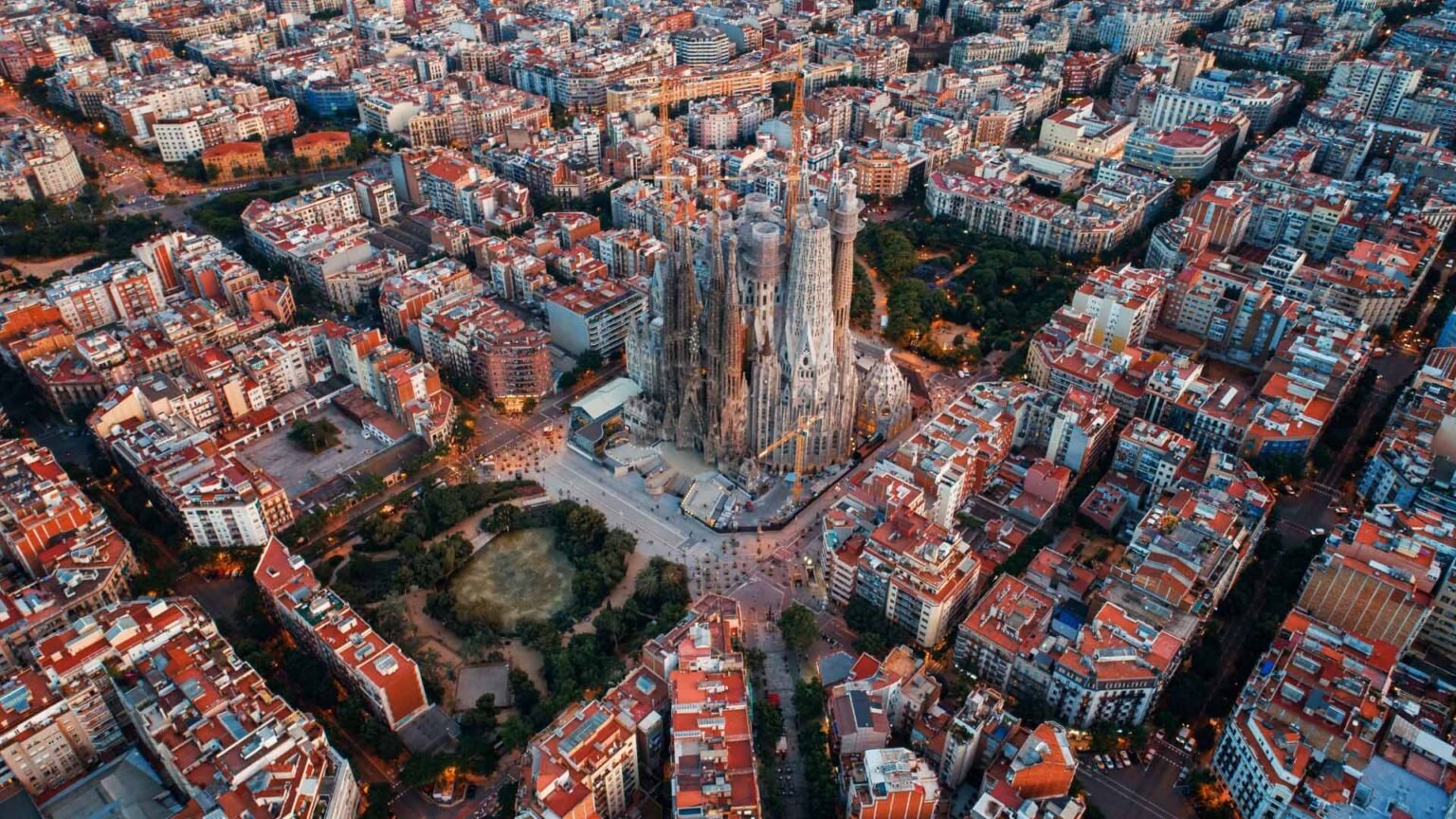 Barcelona Aerial View