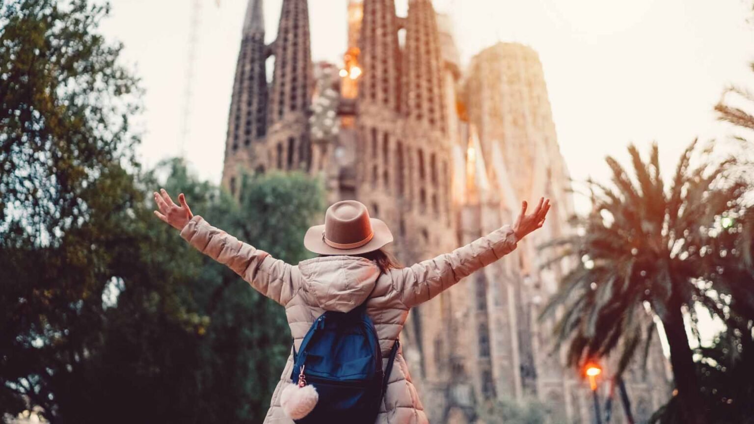 Turista en Barcelona