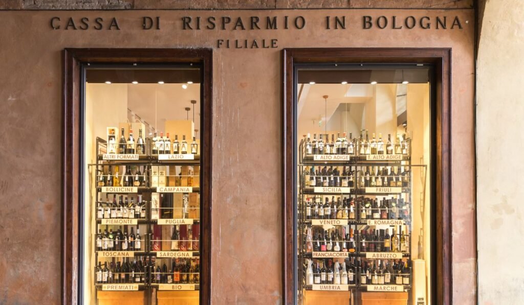 Wine Shop in Italy