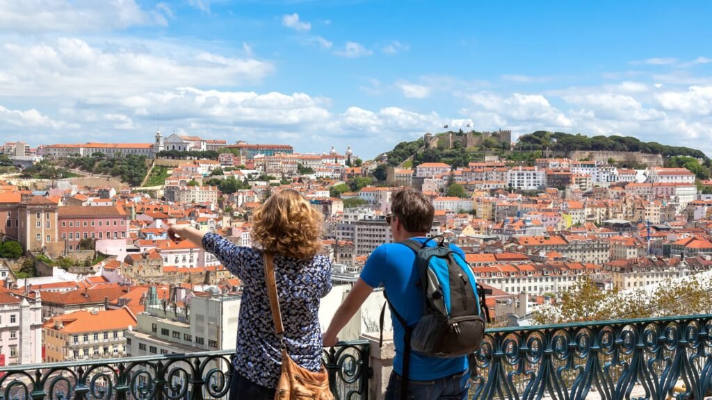 Turistas en Lisboa